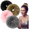 Bandă pufoasă SCRUNCHIE pentru păr, ușoară, 4 buc., diverse culori