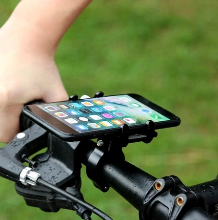 Suport puternic pentru bicicletă pentru telefon pe ghidonul bicicletei