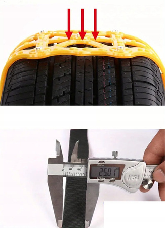 Lanturi antiderapante pentru zapada, set de 8 cu geanta pentru 2-4 roti