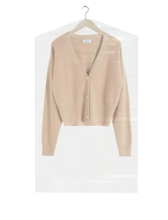 Set 2 piese huse haine, organizator dulap impermeabil