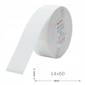 NIIMBOT Etichete Termice Autocolante 14x60mm 105 buc ALB