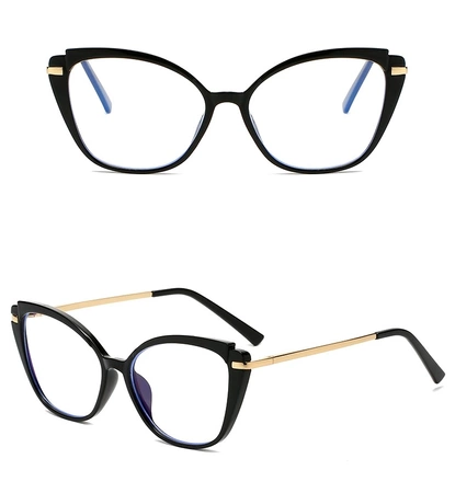 Ochelari eleganti negri cu antireflex