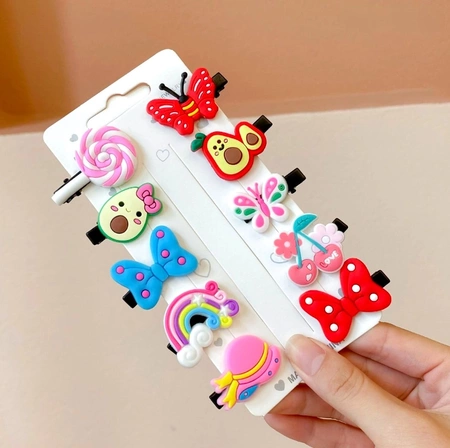 Set de 10 agrafe pentru copii