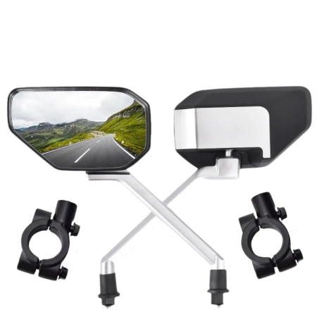 Oglinzi retrovizoare pentru biciclete 360 ​​oglinzi rotative set de 2