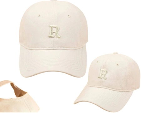 Şapcă de baseball universală cu o literă