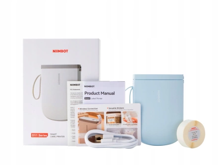 NIIMBOT D11H BLUE Imprimantă termică 300DPI Etichete Autocolante Wireless