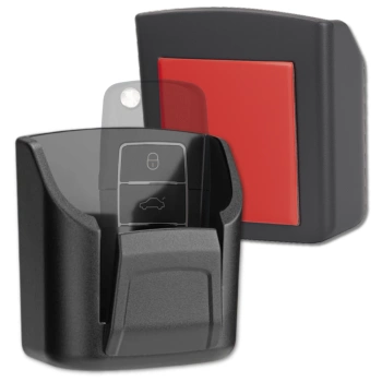 Organizer auto pentru cheie și card, suport negru