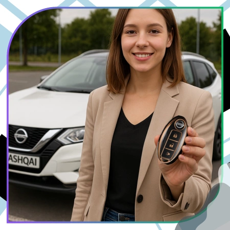 Husă din silicon pentru cheie POKROWIEC Nissan Tiida X-Trail Qashqai Juke