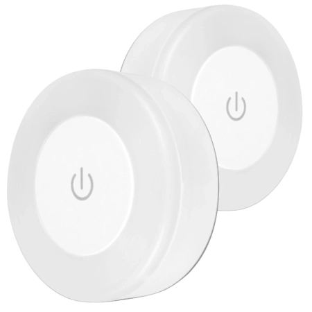 Set de 2 lămpi LED, lampă de perete tactilă, USB wireless