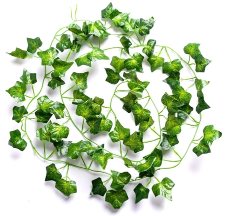 12 bucăți de frunze agățate de iederă cataratoare pentru ghirlanda