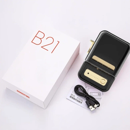 Autocolante Bluetooth pentru imprimantă termică NIIMBOT B21 cu carcasă