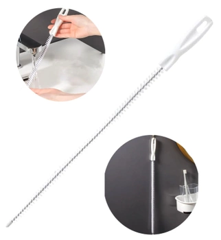 Perie pentru curățarea țevilor și a scurgerilor încărcată cu arc