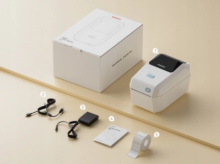 Imprimantă termică mobilă NIIMBOT K3W cu WiFi wireless pentru etichete
