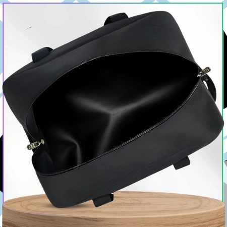 Geanta business BAD&BAGS pentru bagaj de mana avion neagra voiaj