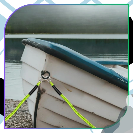 Funie de ancorare flexibila cu carlig bungee CUMA 120-170 cm