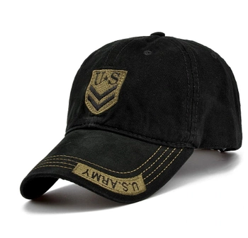 Şapcă de baseball militară neagră