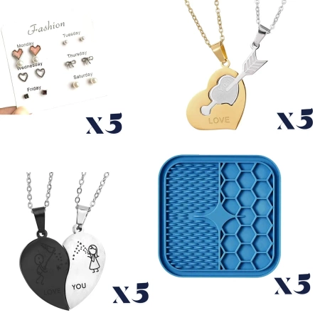 Set en-gros de 115 piese accesorii moda bijuterii si accesorii