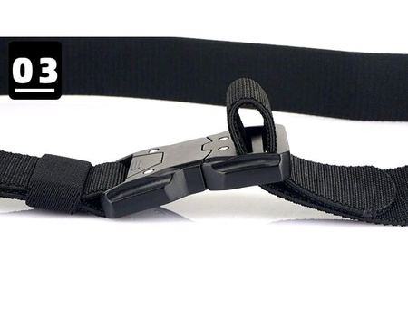 Centura militară tactică militară, centură punk cu bandă