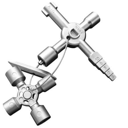 Cheie multifuncțională pentru dulapuri tehnice de comandă