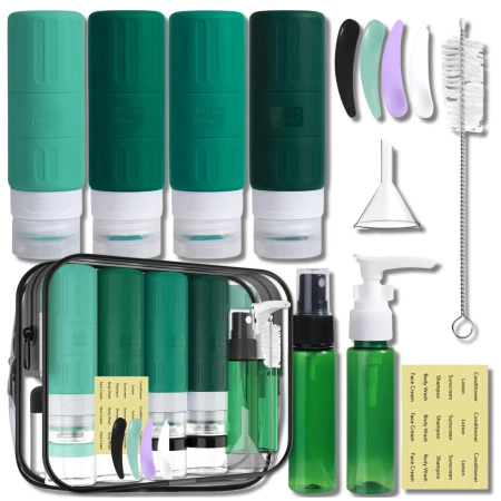 Set de recipiente de călătorie reutilizabile mari de 100 ml