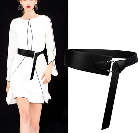 Rochii de dama cu centura cu talie larga la moda