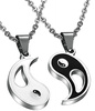 Colier Prietenie Oțel chirurgical Yin Yang BEST FRIENDS