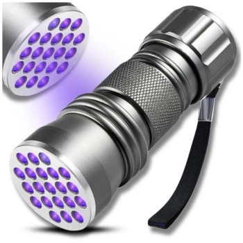 Mini detector de lanternă UV Detector de aluminiu ultraviolete