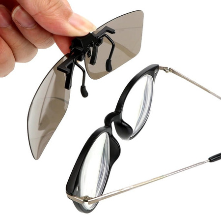 Ochelari de prescripție, OVERLAYS polarizați, bărbați și femei, cu clemă