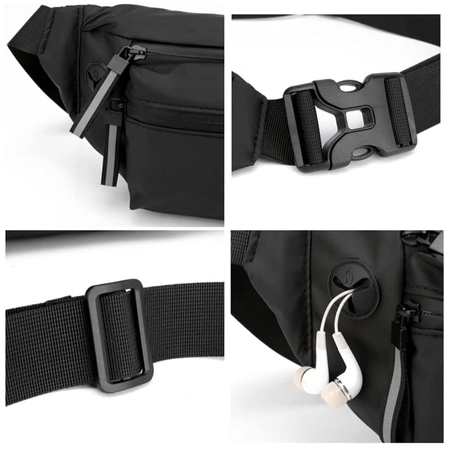 Femeii bărbați impermeabil rinichi șold sport sachet