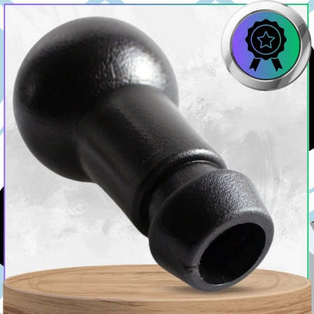 Peugeot Citroën buton schimbător piele cromat 5 trepte