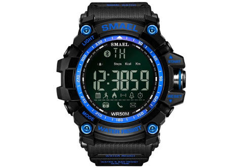SMAEL BĂRBAȚI CEAS BLUETOOTH ANDROID IOS SPORT PEDOMETRU