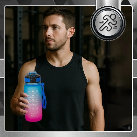 TRESSARI sticla sport 600ml sticla apa solida PC FARA BPA