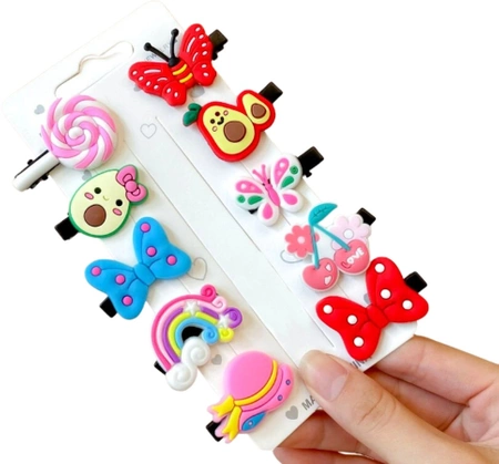 Set de 10 agrafe pentru copii