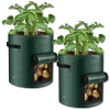 Set 2 pungi pentru plantarea legumelor cartofi 35x35 cm