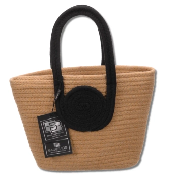 Geanta de umar de plaja de paie pentru femei pentru vara BAD&BAGS mic