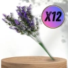 Flori artificiale violet 12buc lavandă buchet decorativ