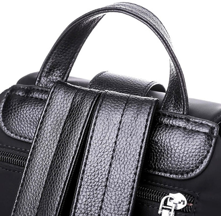 RUCSAC SCOALA NEGRU DE DAMA, ELEGANT, MATERIAL IMPERMEABIL