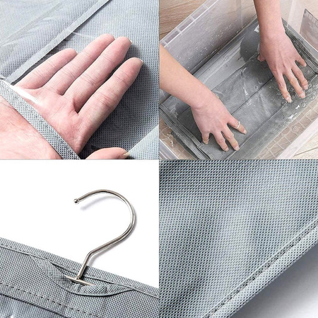 Organizator de genti agatat pentru garderoba