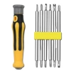 Set de șurubelnițe de precizie 12 în 1 pentru electronice, șurubelnițe, biți TORX