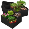 Set saci mare de 2 saci ghiveci pentru plantare legume 60x60x30 cm
