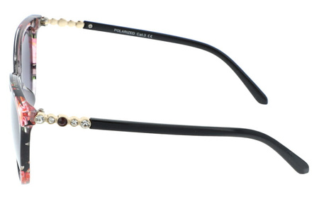 Ochelari de soare polarizați cu ochi de pisică pentru femei + husă