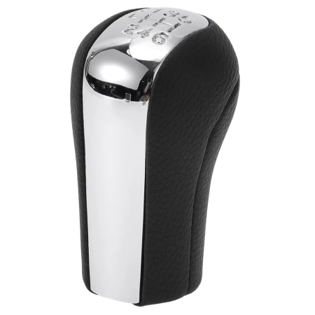 Buton schimbător de viteze Toyota Corolla Yaris Aygo Verso Avensis RAV4 Piele cromată