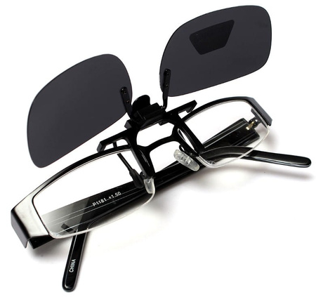 Ochelari de prescripție, OVERLAYS cu clips, pentru bărbați și femei, polarizați