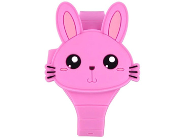 Ceas pentru copii din silicon Rabbit 3D Rabbit