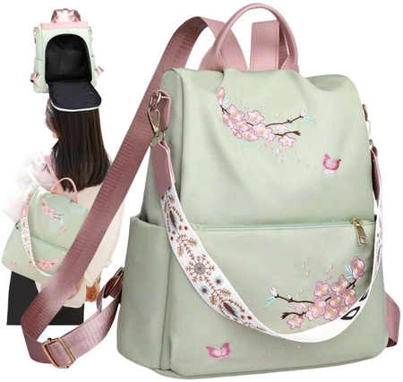 Rucsac de dama de oras impermeabil, spatios, sportiv, la moda