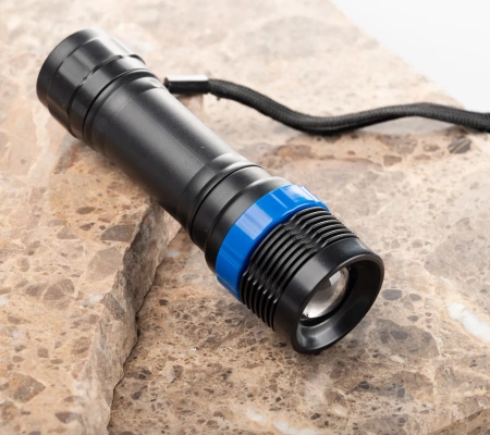 Lanterna LED puternică tactică militară ZOOM Set de 2