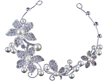 Pietre de păr Decor de nuntă Strasuri cu zirconii cubice