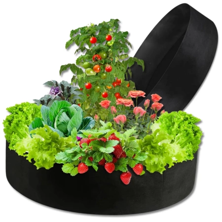 SAC mare de plantare ghiveci rotund 90 x 30 cm