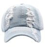 Baseball cap denim cu frecat all-rounder