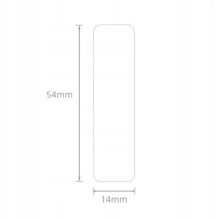 NIIMBOT Etichete Termice 14x54mm ALBE 120 buc
